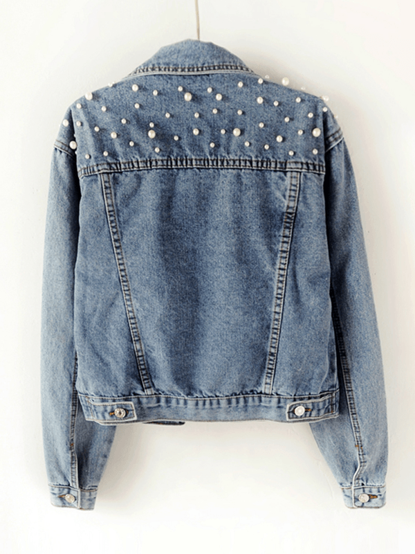 W&W Mode | Damen Jeansjacke für den täglichen Gebrauch