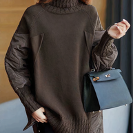 WW - Ästhetisch Gestrickter Pullover