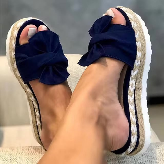 W&W Mode | Elegante Plateau Modische Sandalen Damen Sommer