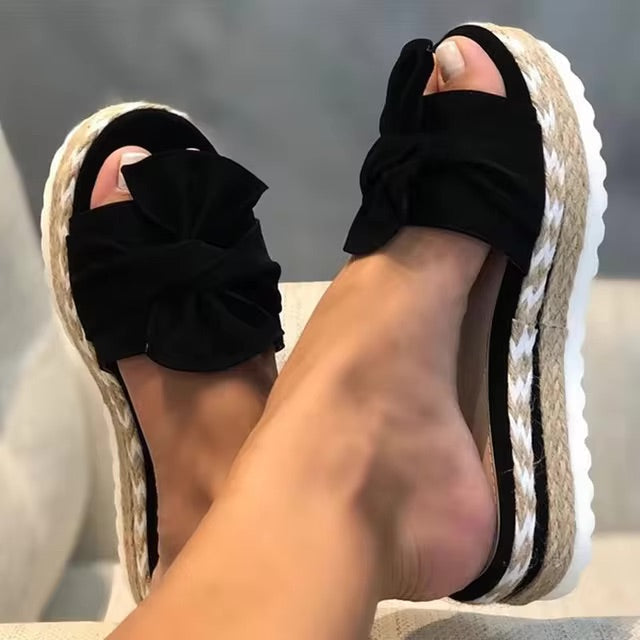 W&W Mode | Elegante Plateau Modische Sandalen Damen Sommer