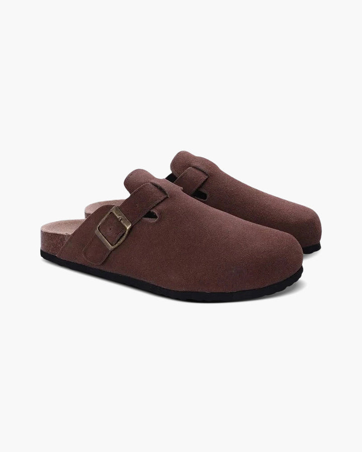 W&W Mode | Bequemer Herren Clog Aus Wildleder Mit Ergonomischem Fußbett