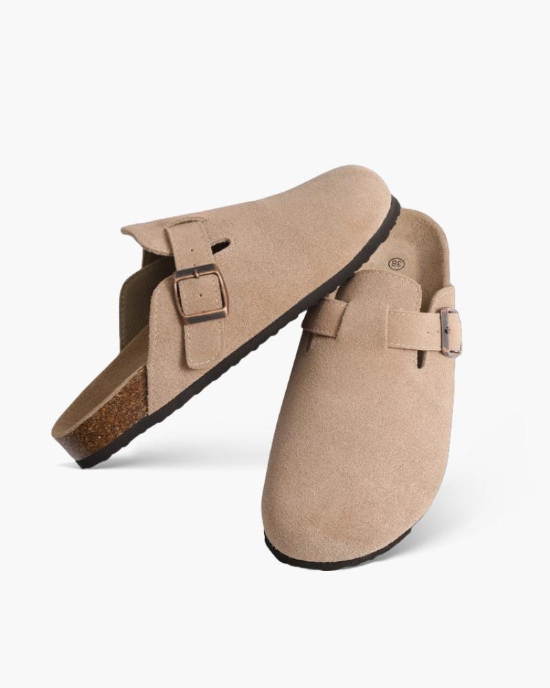 W&W Mode | Bequemer Herren Clog Aus Wildleder Mit Ergonomischem Fußbett