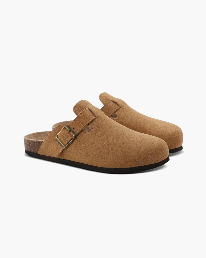 W&W Mode | Bequemer Herren Clog Aus Wildleder Mit Ergonomischem Fußbett