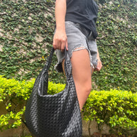 WW | ️elegante Lederschultertasche