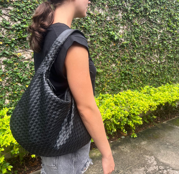 WW | ️elegante Lederschultertasche