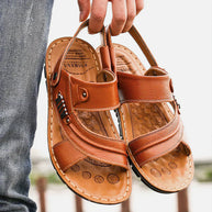 WW | Atmungsaktive Sandalen Mit Offener Spitze Für Herren