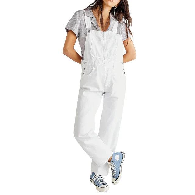 W&W Mode | Stilvoller Denim Overall Mit Lässig Passform
