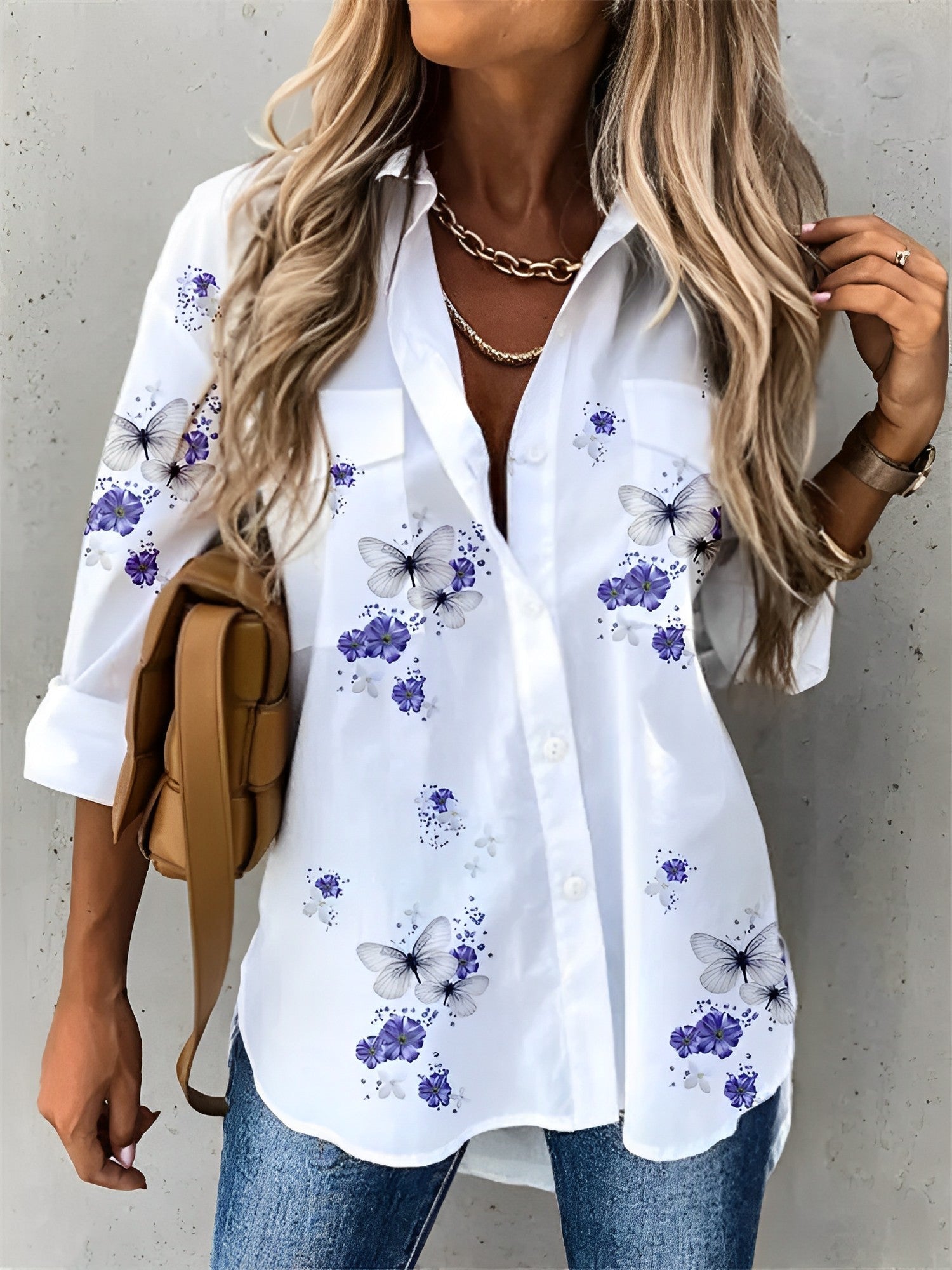WW | Luxuriöse und luftige Bluse