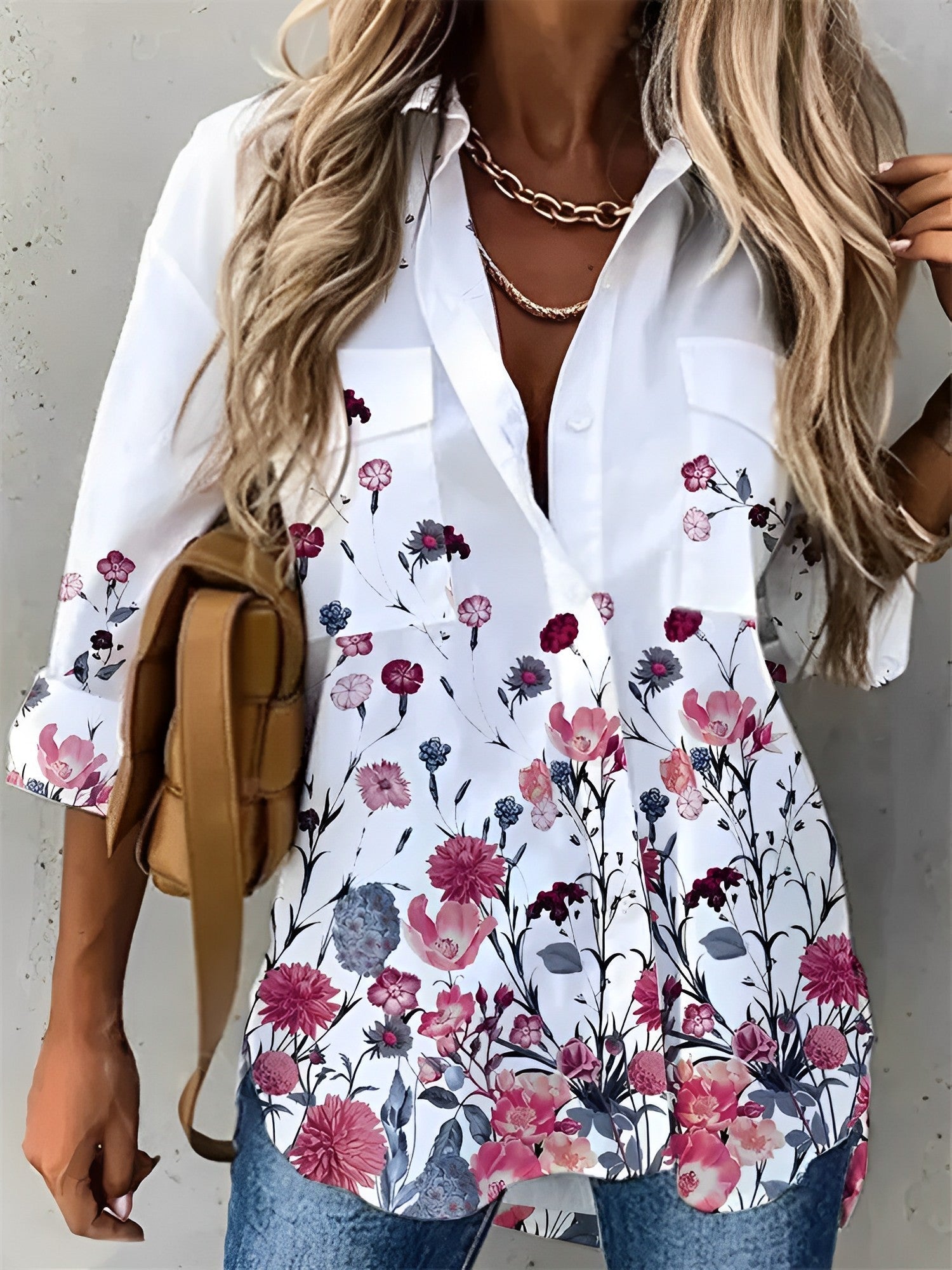 WW | Luxuriöse und luftige Bluse