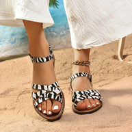 WW | Sommerliche Flats Im Animal Print