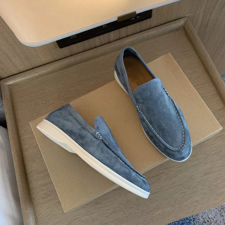 WW | Weinlese Leder Herren Slipper