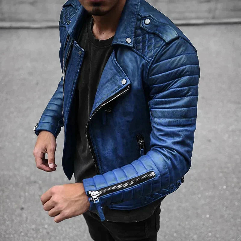 W&W Mode | Stylische Lederjacke Für Herren