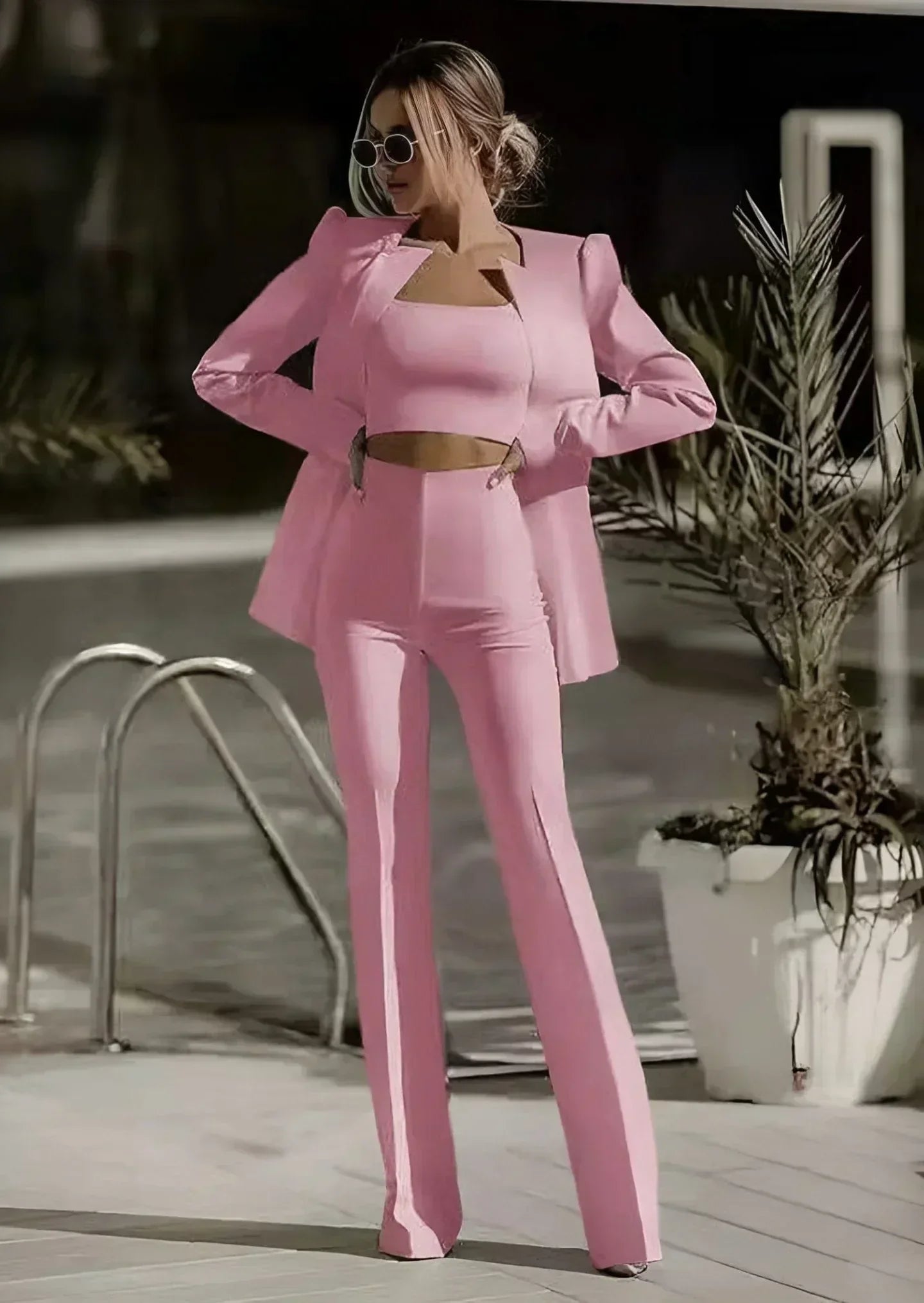 WW | Fashion 3 Teiliges Anzug Für Damen