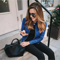 WW | Elegante Lederjacke Für Damen.