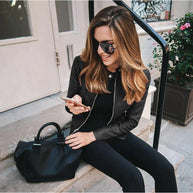 WW | Elegante Lederjacke Für Damen.