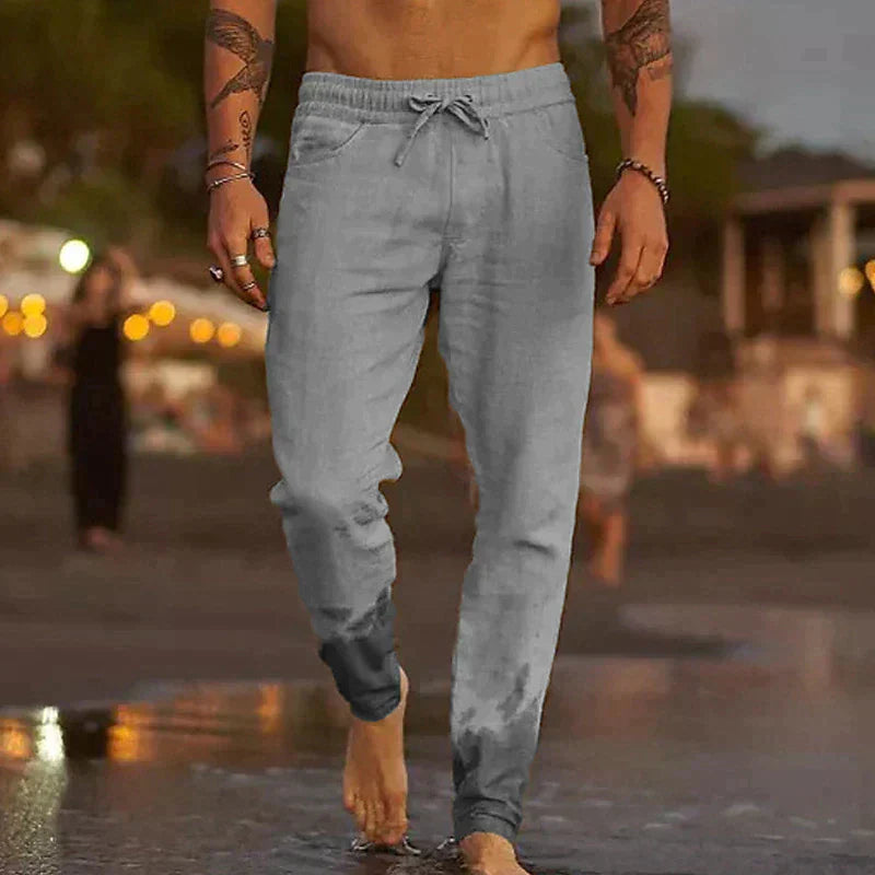 WW | Lässige Leinenhose Für Herren