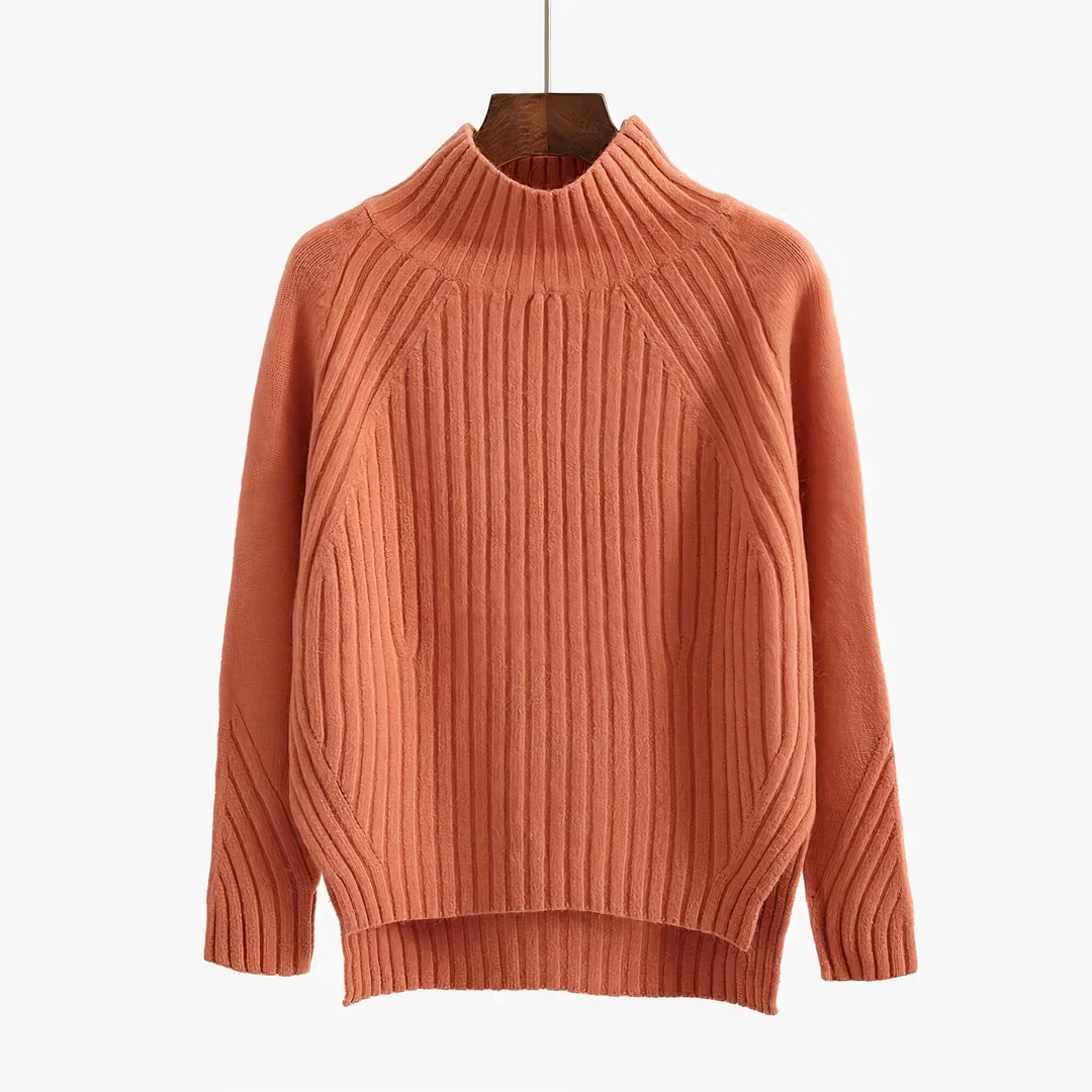 W&W Mode - Damen gemütlicher Strickpullover