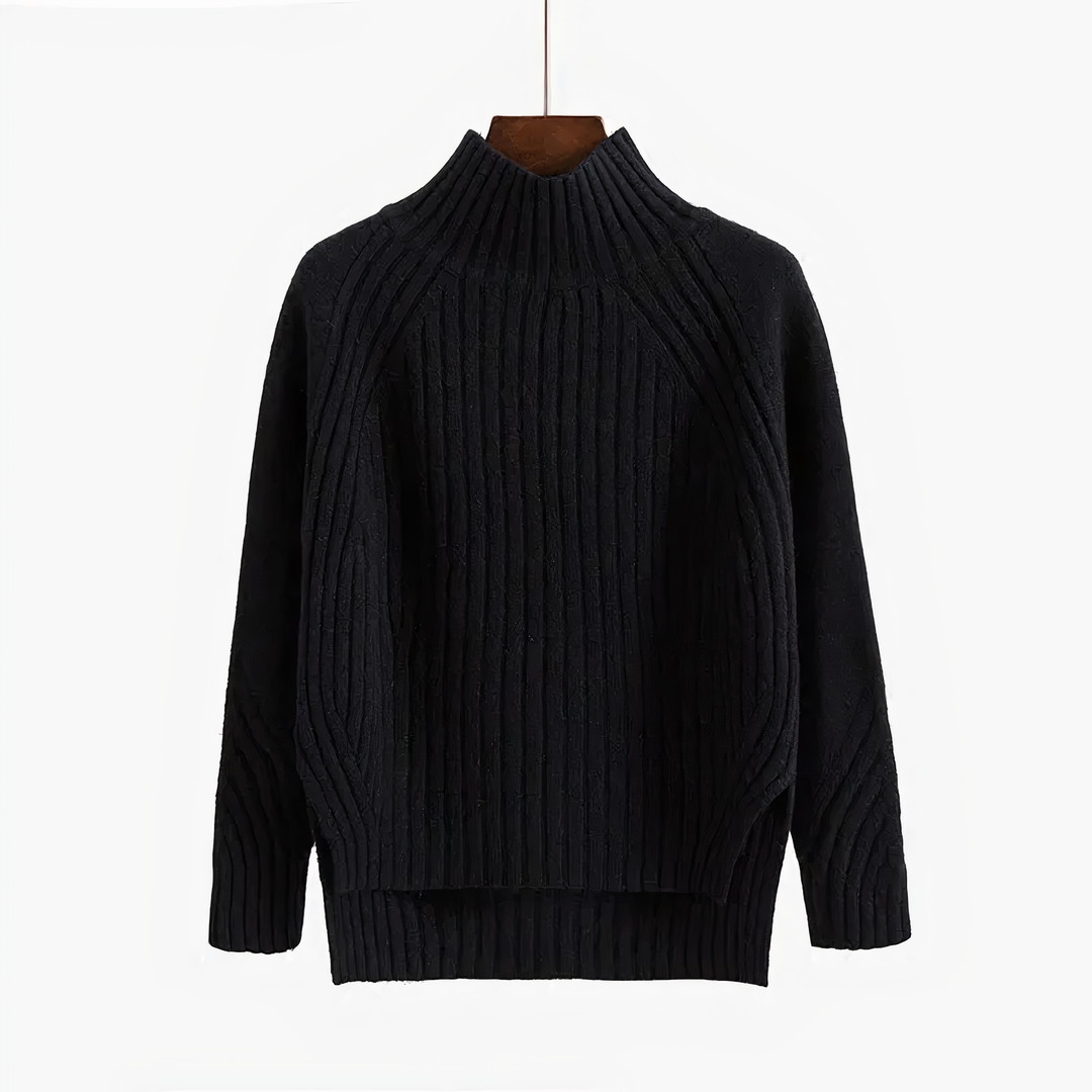 W&W Mode - Damen gemütlicher Strickpullover