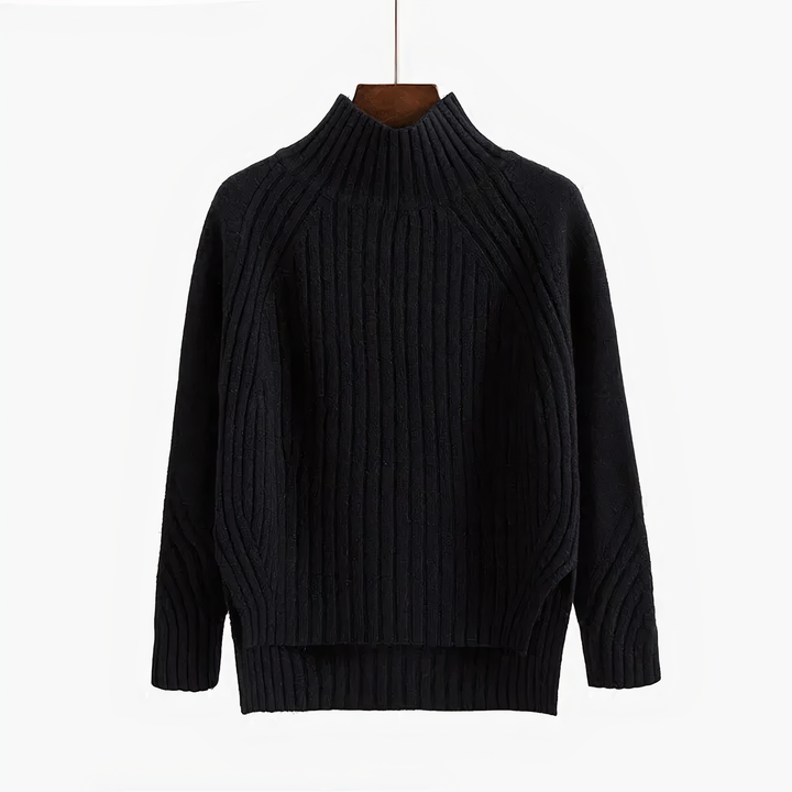 W&W Mode - Damen gemütlicher Strickpullover