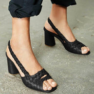 WW | Hohe Absätze Vintage Sandalen