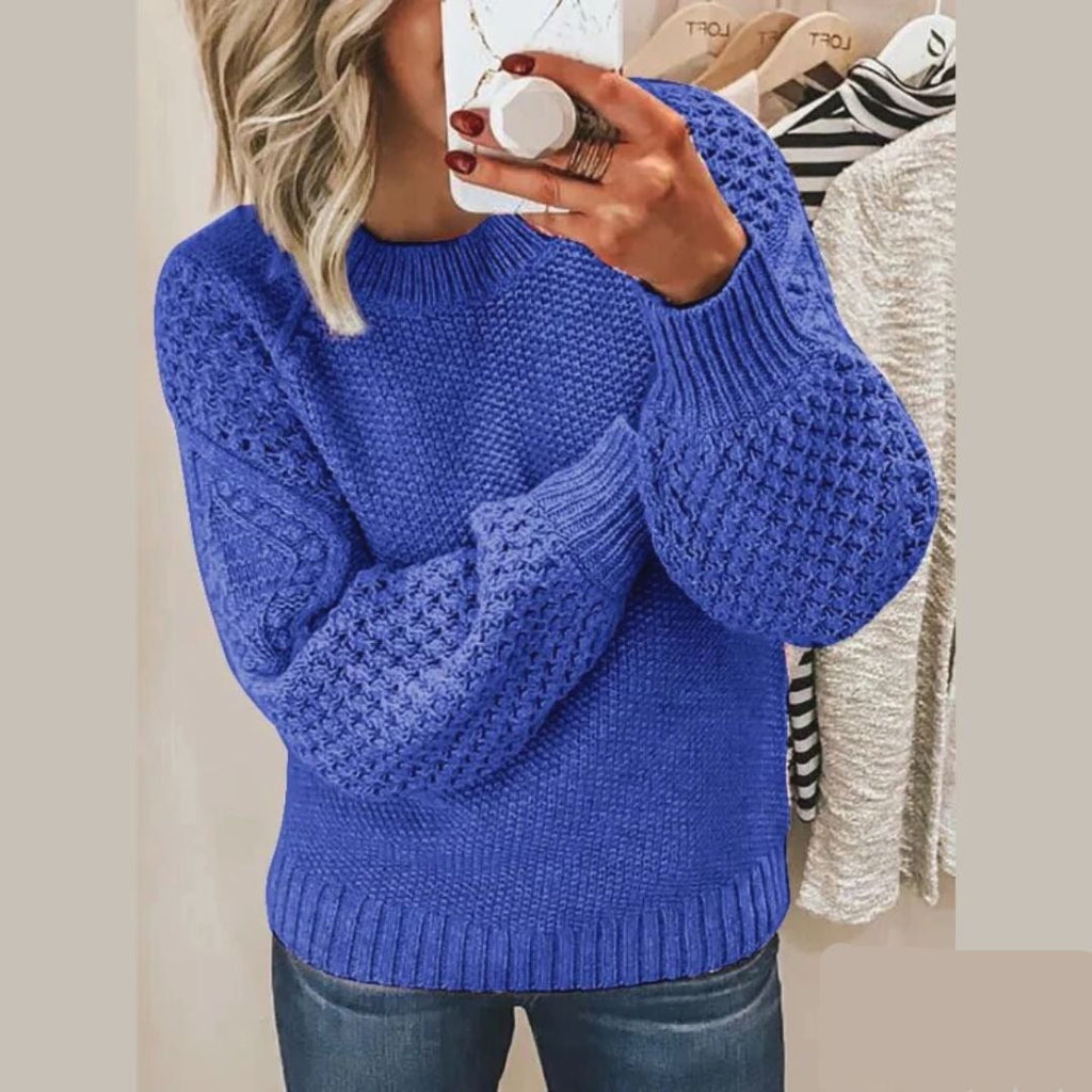 weiche gestrickte Pullover