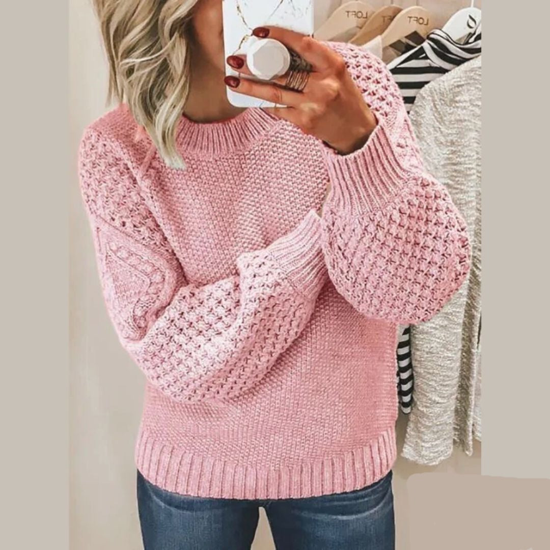 weiche gestrickte Pullover