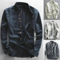 WW | Essence Elegantes Japanisches Leinenhemd