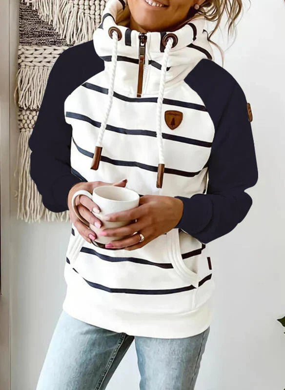 WW | Trendiger & Stylischer Streifen Pullover