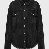 WW | Damenjacke Aus Jeans Elegant und Lässig Chic