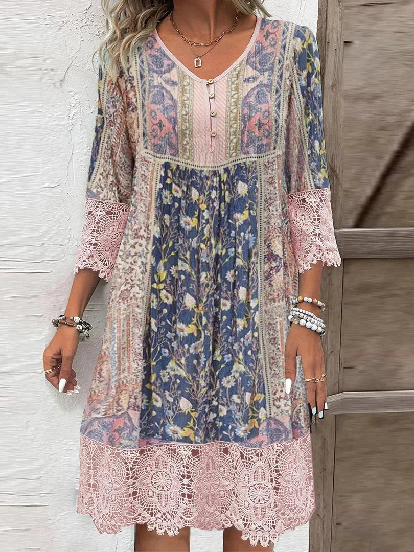 W&W Mode | Jente Bohemian Tunika Kleid