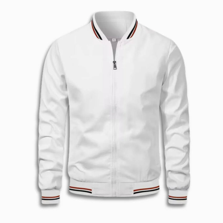 W&W Mode | Herren Lässige Übergangsjacke mit Wasserabweisender Oberfläche & Stehkragen W&W Mode