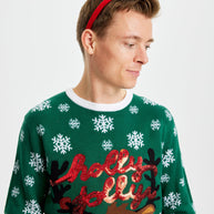 WW | Holly Jolly Christmas Weihnachtspullover - Herren