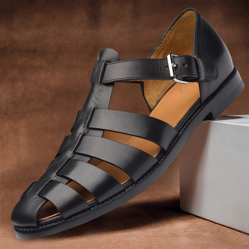 WW | Herren Leder Sandalen