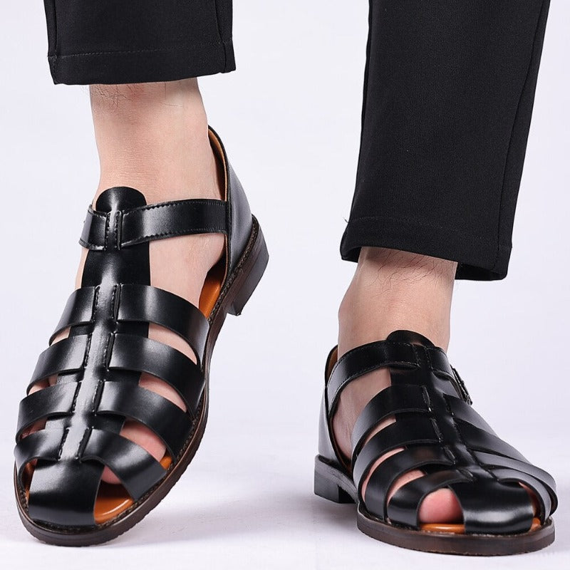 WW | Herren Leder Sandalen