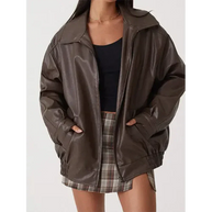 WW | Damen Winter Bomber Jacke - Warme