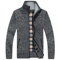 WW | Herren Strickjacke Mit Fleecefutter