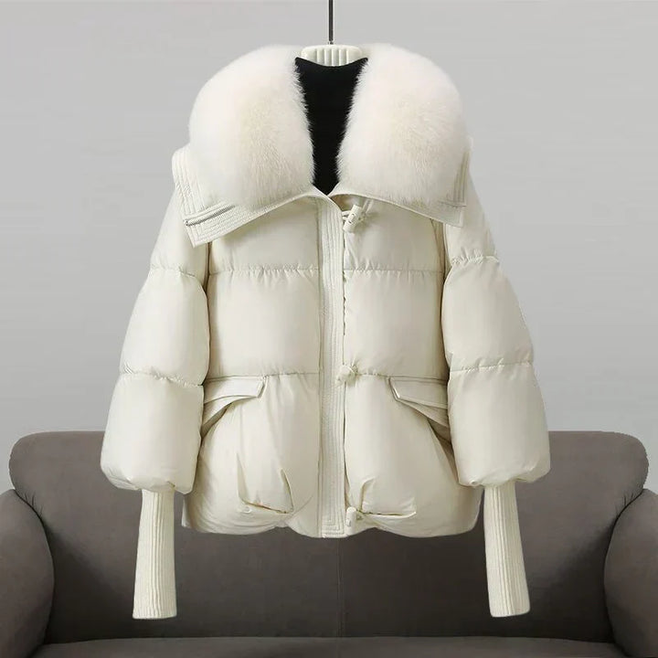 W&W Mode | Kunstpelzjacke für Damen - Warm und Stilvoll