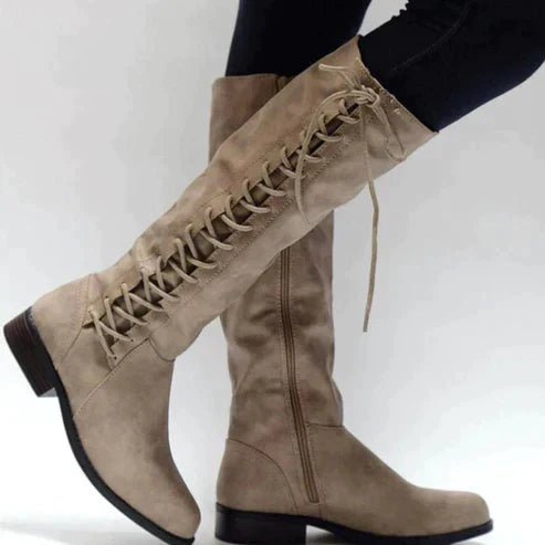 W&W Mode - Elegante Schnürstiefel