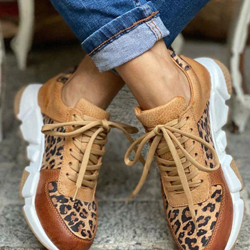 WW-Sneakers mit Leopardenmuster - Kiana