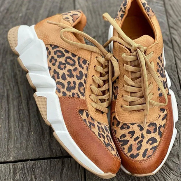 WW-Sneakers mit Leopardenmuster - Kiana
