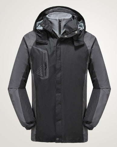 WW | Warme Outdoor Wanderjacke für Herren