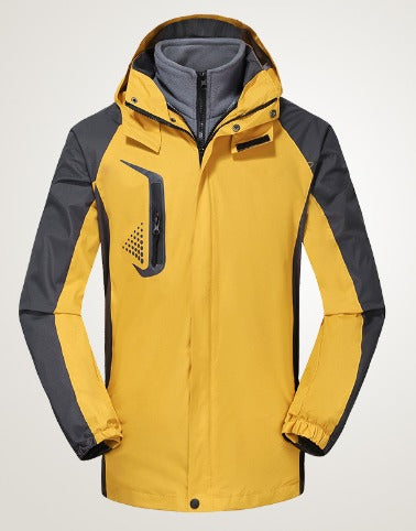 WW | Warme Outdoor Wanderjacke für Herren