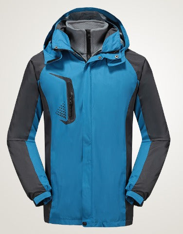 WW | Warme Outdoor Wanderjacke für Herren