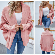 WW | Strickpullover mit Fledermausärmeln für Damen