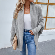 WW | Strickpullover mit Fledermausärmeln für Damen