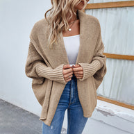 WW | Strickpullover mit Fledermausärmeln für Damen