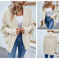 WW | Strickpullover mit Fledermausärmeln für Damen