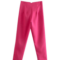 WW Vintage Hose mit geradem Reißverschluss und erhöhter Taille
