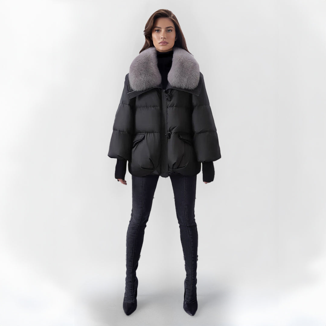 W&W Mode | Kunstpelzjacke für Damen - Warm und Stilvoll