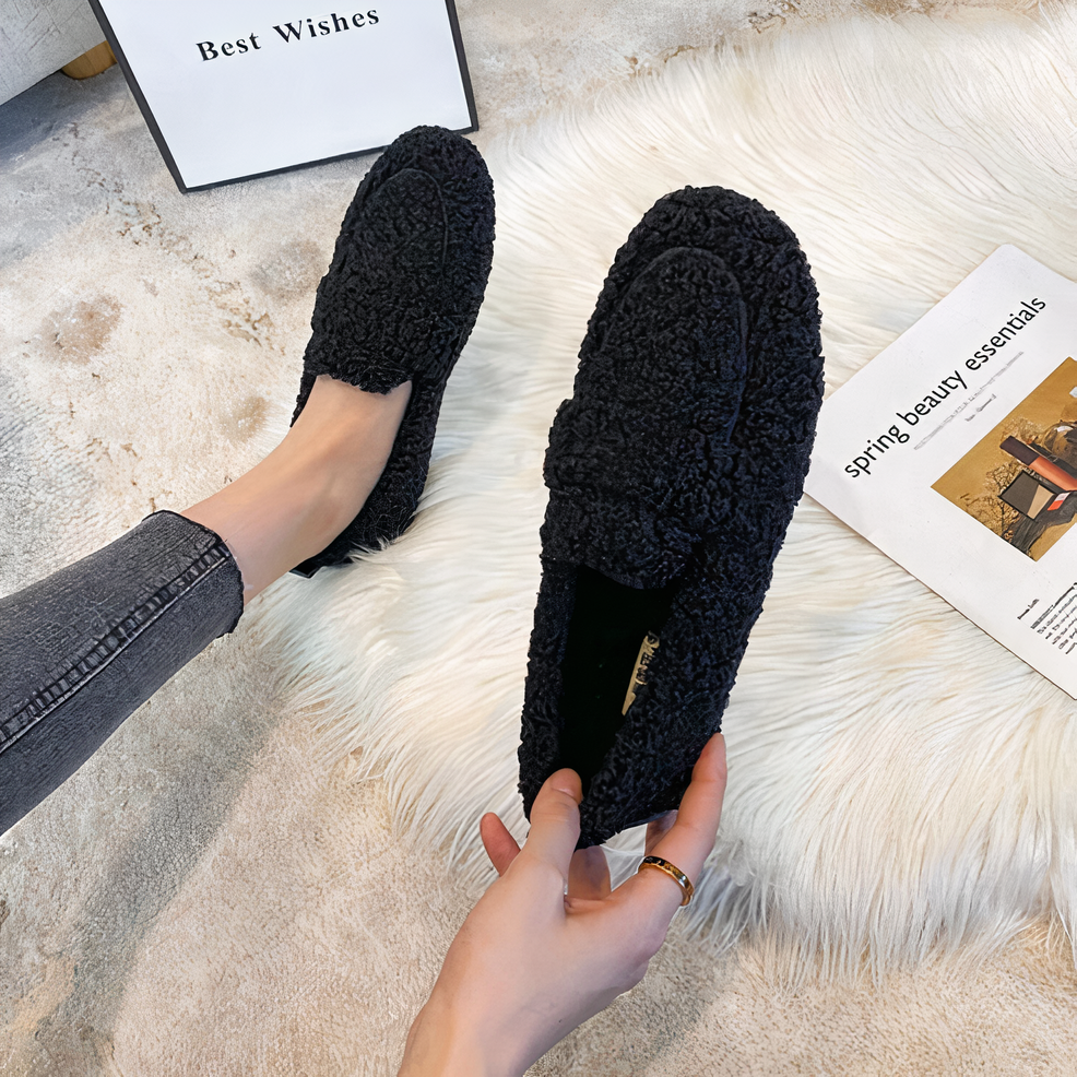 W&W Mode | Winter Plüsch Schuhe - Warme und Bequeme Hausschuhe für den Winter
